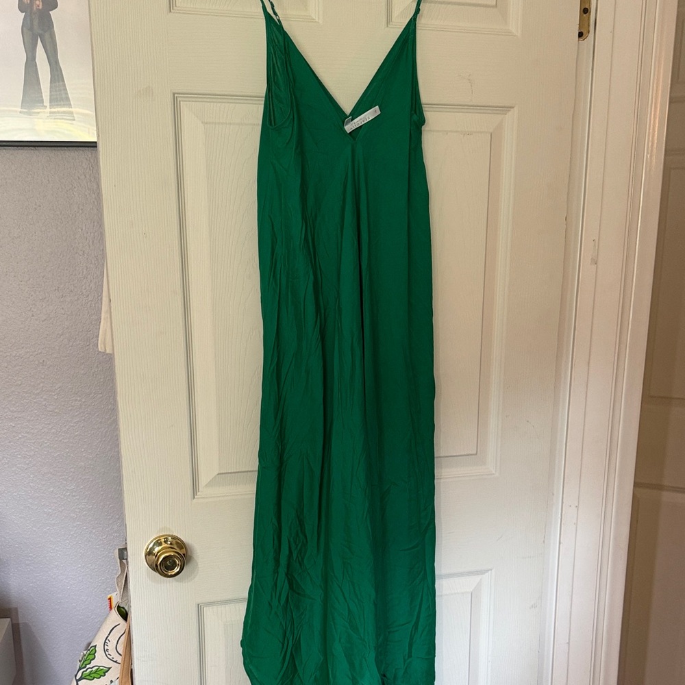 Seafolly Emerald Backless Slip Dress